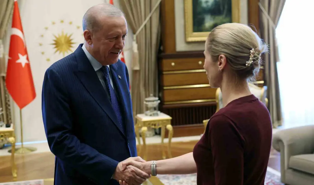Cumhurbaşkanı Recep Tayyip Erdoğan, AB Komisyonu Başkan Yardımcısı Kaja Kalla’yı