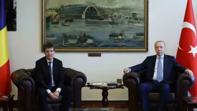 Cumhurbaşkanı Recep Tayyip Erdoğan ile Romanya Cumhurbaşkanı Nicuşor Daniel Dan