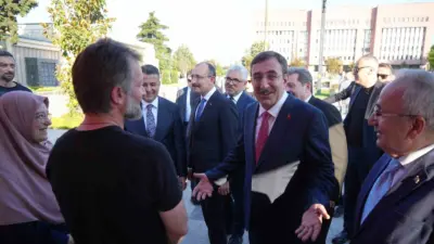 Cumhurbaşkanı Yardımcısı Cevdet Yılmaz, bir dizi programlara katılmak üzere Samsun’a