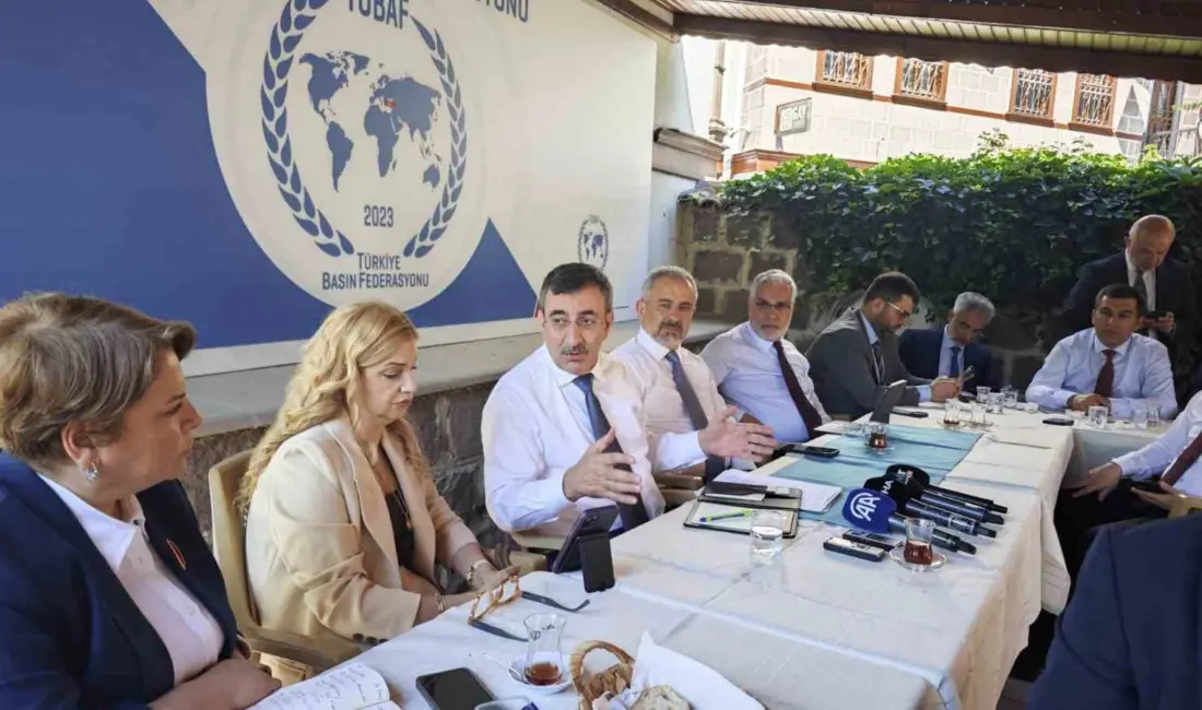 Cumhurbaşkanı Yardımcısı Cevdet Yılmaz, Terörsüz Türkiye süreci kapsamında yapılacak yasal