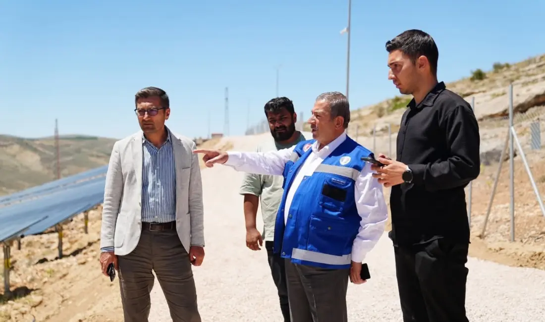 Malatya’nın Darende ilçesinde belediyenin öz kaynaklarıyla hayata geçirilen Güneş Enerji