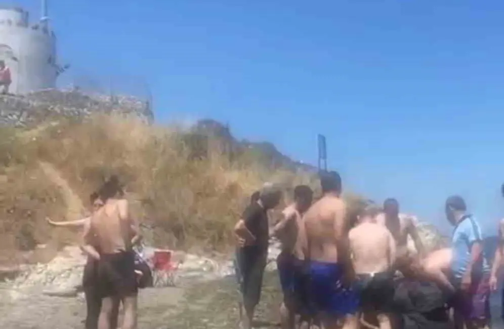 Bursa’nın Mudanya ilçesi Altınkum Sahili’nde arkadaşıyla birlikte denize giren S.Ç.