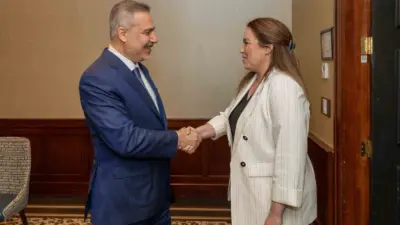 Dışişleri Bakanı Hakan Fidan, Kanada’daki temasları kapsamında Türk kökenli Kanada
