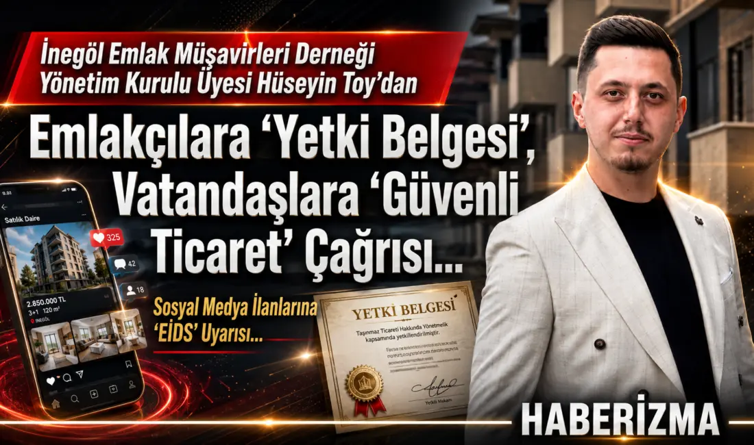 İnegöl Emlak Müşavirleri Derneği Yönetim Kurulu Üyesi Hüseyin Toy, Elektronik