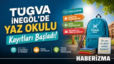 Türkiye Gençlik Vakfı (TÜGVA) İnegöl İlçe Temsilciliği, çocukların yaz tatilini