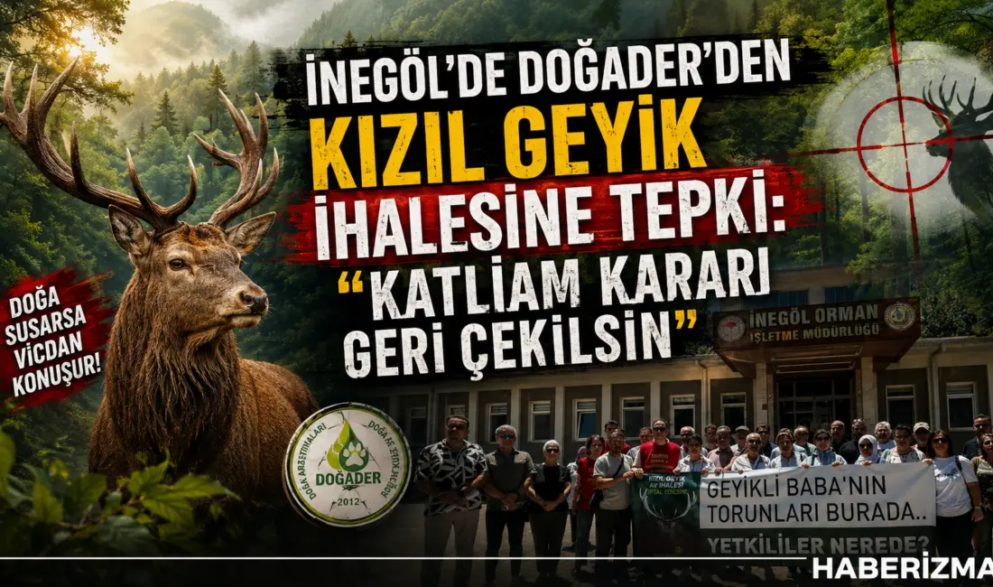 İnegöl’de DOĞADER tarafından, yaban hayatının korunması amacıyla İnegöl Orman İşletme