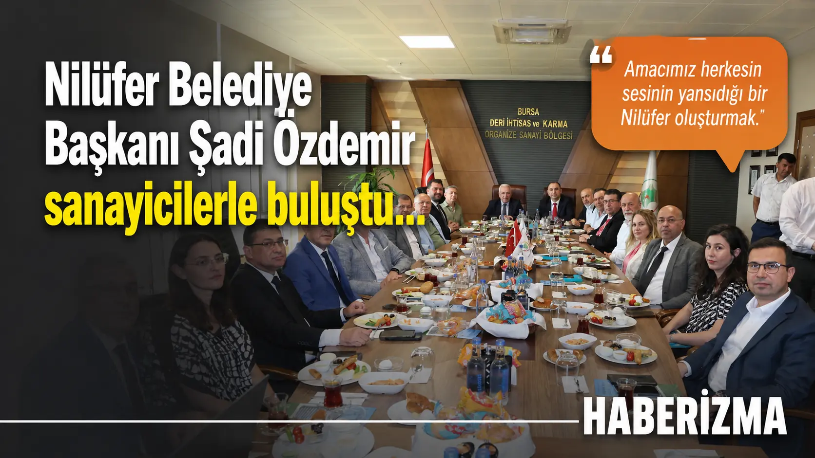 Nilüfer Belediye Başkanı Şadi Özdemir, Deri İhtisas ve Karma Organize