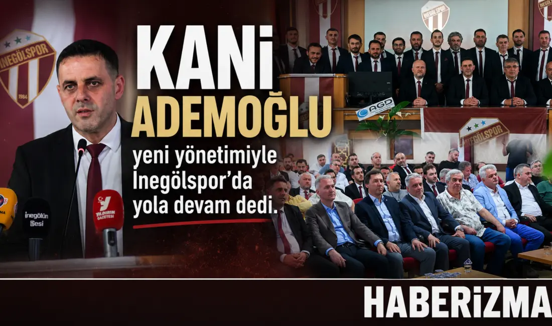 İnegölspor bu akşam Sani Konukoğlu Konferans salonunda gerçekleştirdiği kongre ile