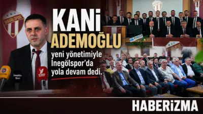 İnegölspor bu akşam Sani Konukoğlu Konferans salonunda gerçekleştirdiği kongre ile