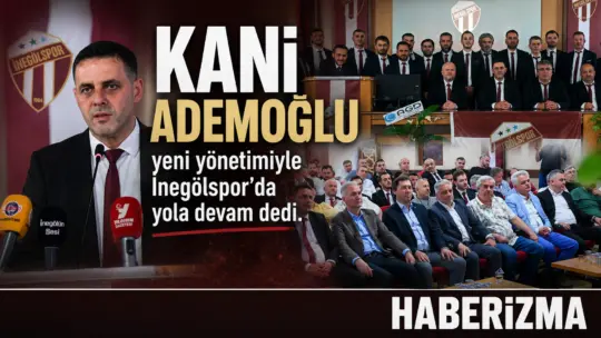 İnegölspor bu akşam Sani Konukoğlu Konferans salonunda gerçekleştirdiği kongre ile