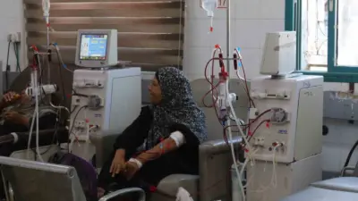 Gazze Şeridi’nde İsrail saldırıları sonucu sürekli artan yaralı sayısı ve