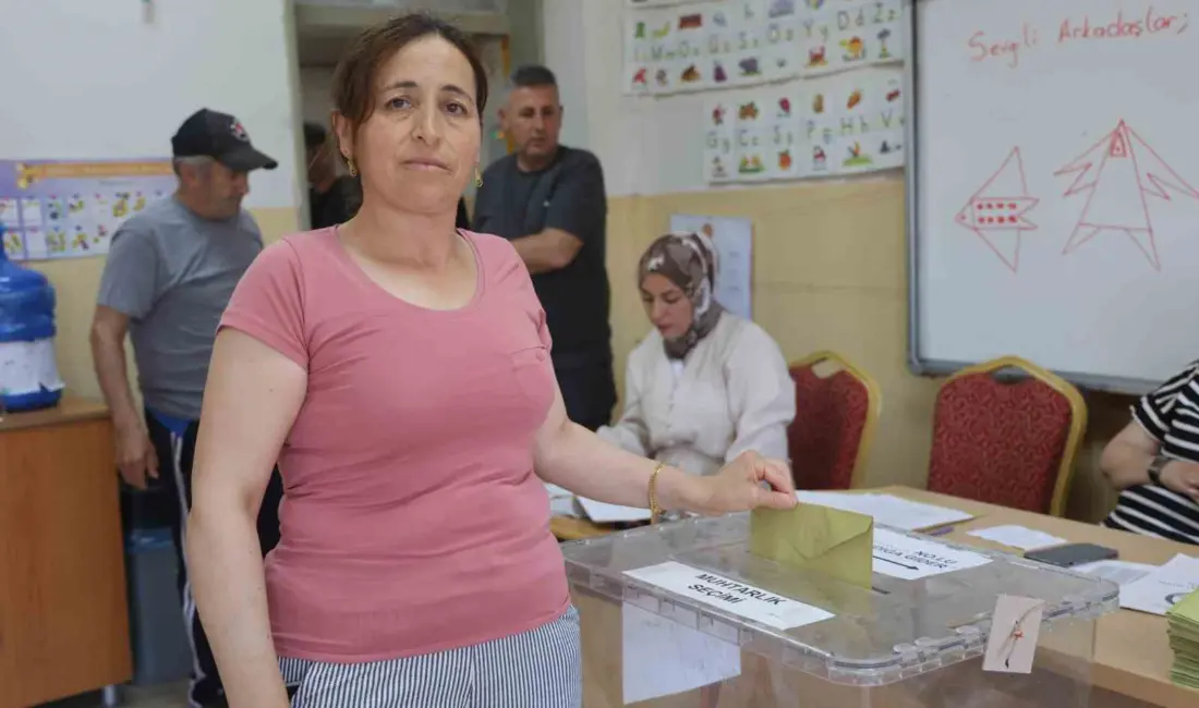 Hatay’da çeşitli nedenlerle 5 mahallede muhtarlık için ara seçim heyecanı