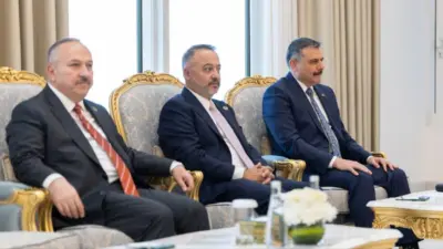 İçişleri Bakanı Mustafa Çiftçi, Suriye temasları kapsamında Devlet Başkanı Ahmed