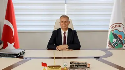 Iğdır Belediye Başkan Yardımcıları Nesim Yiğit, Nevzat Kesemen ve Seyran