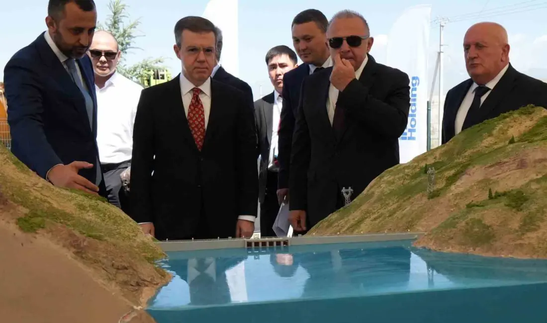 İhlas Holding Yönetim Kurulu Başkanı Ahmet Mücahit Ören, Kırgızistan’ın Kazarman