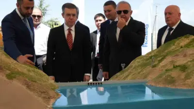 İhlas Holding Yönetim Kurulu Başkanı Ahmet Mücahit Ören, Kırgızistan’ın Kazarman