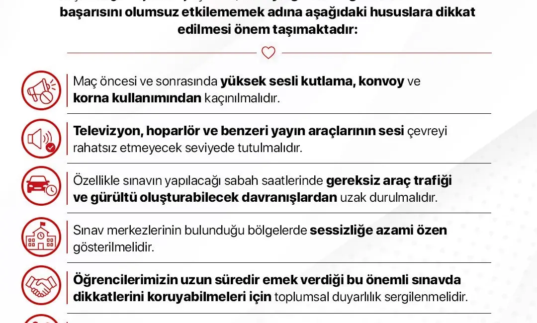 İletişim Başkanlığı tarafından, Türkiye A Milli Futbol Takımının yarın sabah