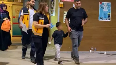 Bursa’nın İnegöl ilçesinde prize parmağını sokan 4 yaşındaki çocuk elektrik
