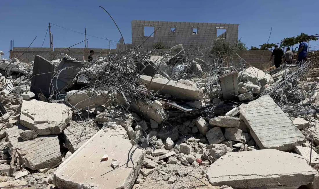 İsrail ordusu, Filistin’in işgal altındaki bölgesi Batı Şeria’da dokuz çocuklu