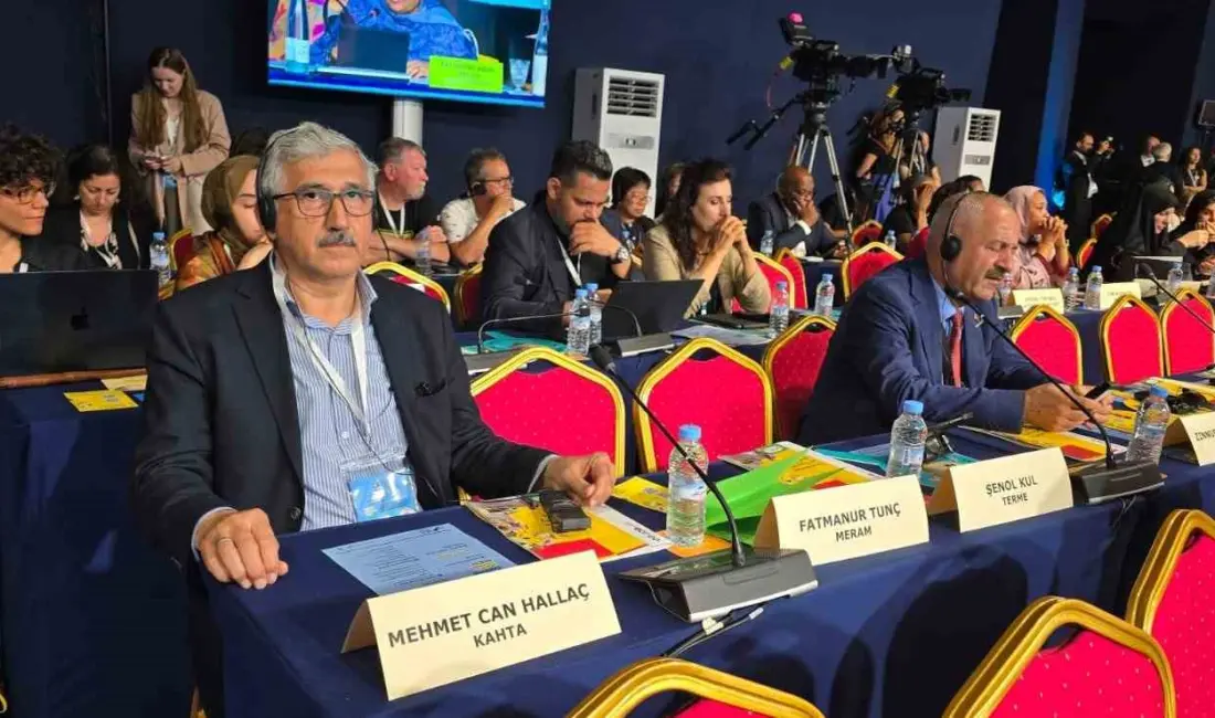 Fas’ın Tanca kentinde düzenlenen UCLG Dünya Teşkilatı Olağan Kongresi’ne katılan