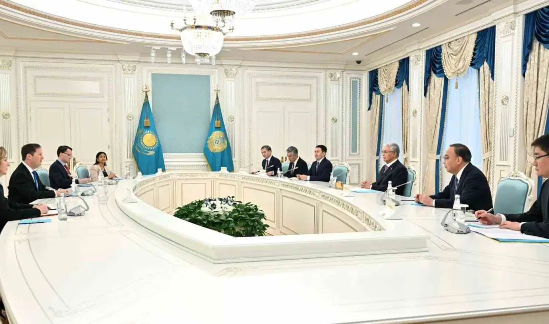 Kazakistan Cumhurbaşkanı Kasım Cömert Tokayev, ABD Başkanı Donald Trump’ın Güney