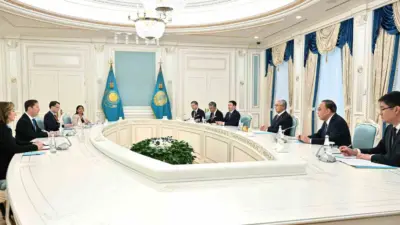Kazakistan Cumhurbaşkanı Kasım Cömert Tokayev, ABD Başkanı Donald Trump’ın Güney