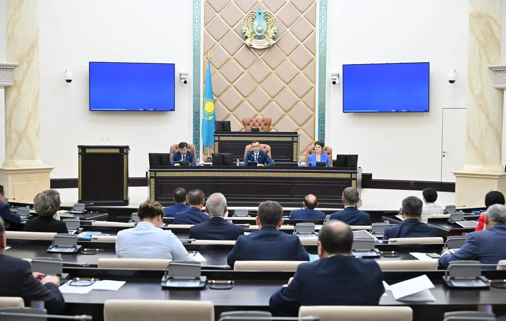 Kazakistan’da Senato ve Meclis’ten oluşan parlamento, başkent Astana’da son toplantısını