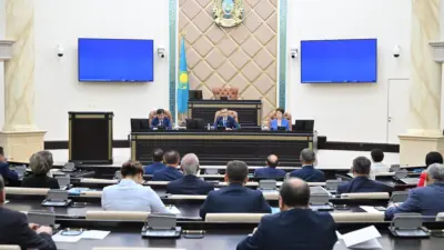 Kazakistan’da Senato ve Meclis’ten oluşan parlamento, başkent Astana’da son toplantısını