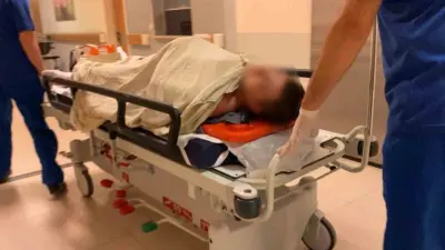 Bursa’nın İnegöl ilçesinde meydana gelen kazada çarpıştığı motosikletlinin ağır yaralanmasına