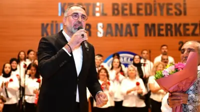 Kestel Belediyesi Türk Halk Müziği Korosu tarafından gerçekleştirilen konser, sanatseverlerin