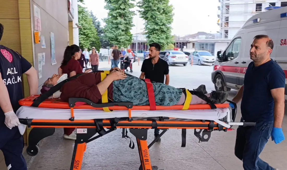 Bursa’nın İnegöl ilçesinde kiraz toplamak için çıktığı ağaçtan düşen kadın
