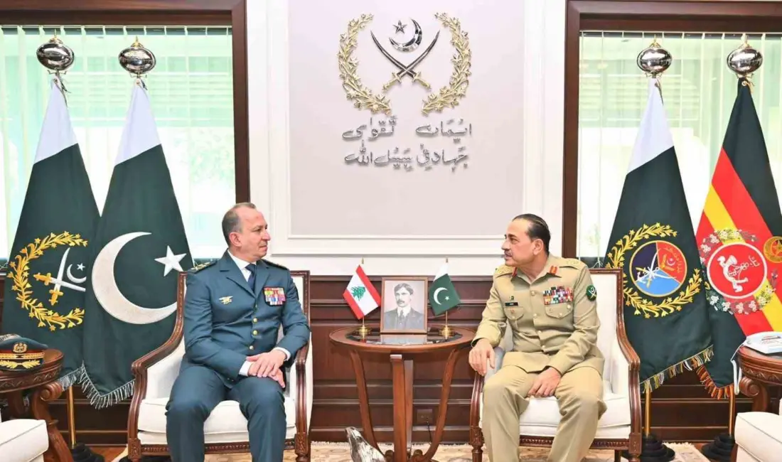 Lübnan Silahlı Kuvvetleri Komutanı Korgeneral Rodolphe Haykal, Pakistan Genelkurmay Başkanı