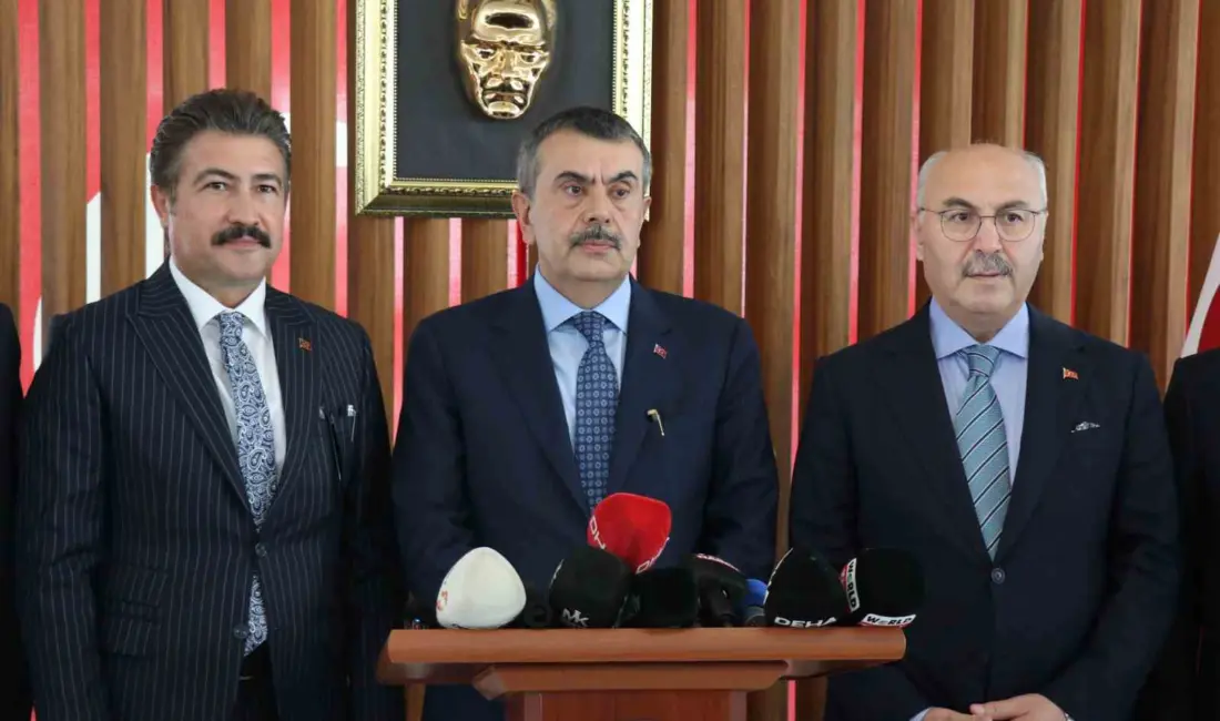 Milli Eğitim Bakanı Yusuf Tekin, 2025-2026 eğitim öğretim yılında Türkiye