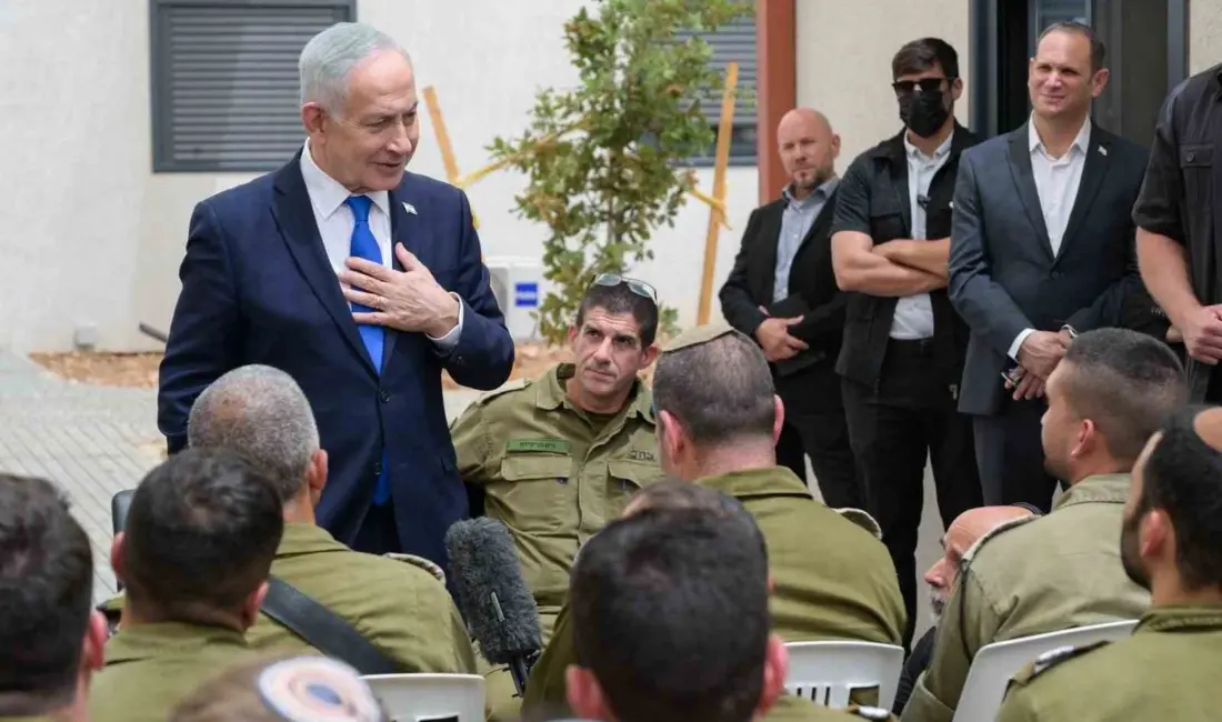 İsrail Başbakanı Binyamin Netanyahu, işgal altındaki Batı Şeria’da bulunan İsrail