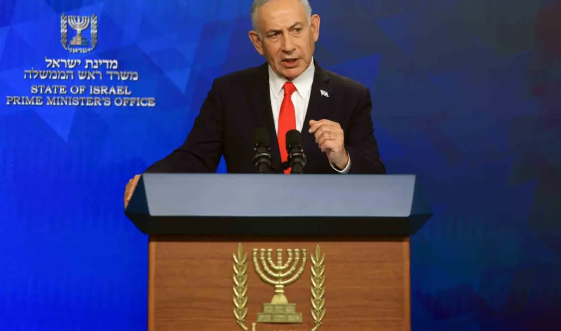 İsrail Başbakanı Binyamin Netanyahu, İran ve ABD’nin mutabakat zaptı üzerinde