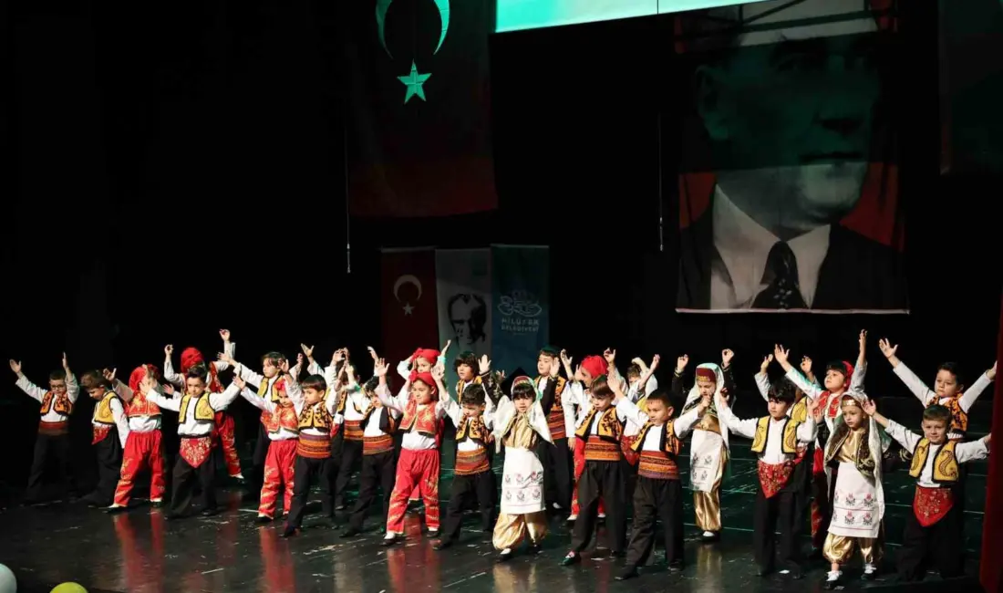 Nilüfer Belediyesi bünyesindeki kreşlerde eğitim gören çocuklar, düzenlenen yıl sonu