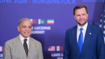 Pakistan Başbakanı Şahbaz Şerif, bugün İsviçre’de başlayan ABD-İran barış müzakereleri