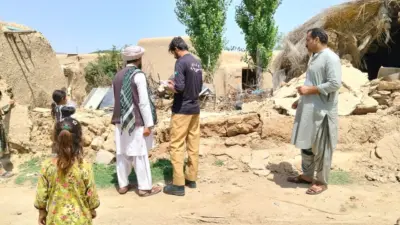 Afganistan’ın Hindu Kush bölgesinde meydana gelen 5,9 büyüklüğündeki deprem Pakistan’ın