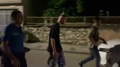 Bursa’nın İnegöl ilçesinde çocuk parkında bulunan gençlere yönelik gerçekleştirilen pompalı