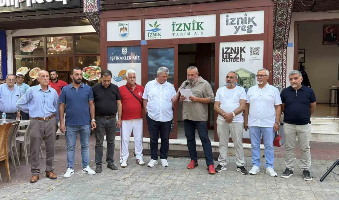 Bursa İznik’te faaliyet gösteren hemşehri dernekleri, ilçenin adının uyuşturucu, gasp,