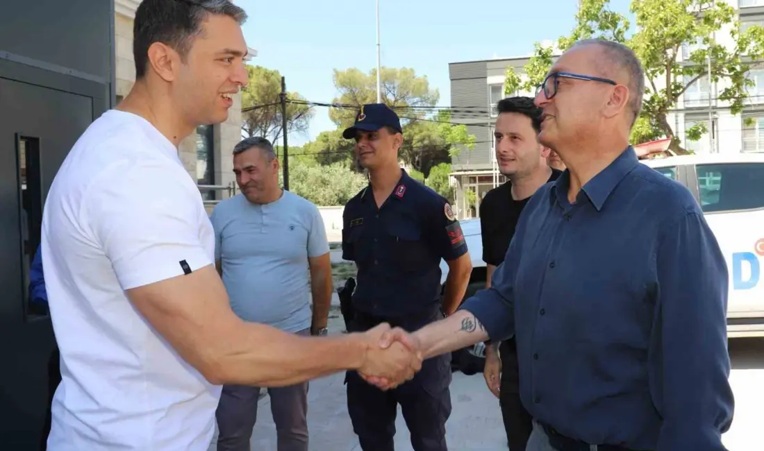 Yaklaşık 3,5 yıldır Saruhanlı’da görev yapan ve Mardin’in Kızıltepe ilçesine