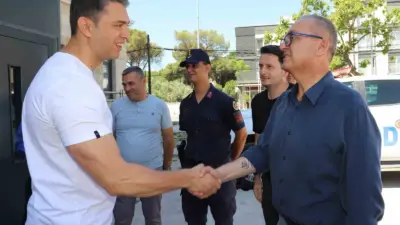 Yaklaşık 3,5 yıldır Saruhanlı’da görev yapan ve Mardin’in Kızıltepe ilçesine