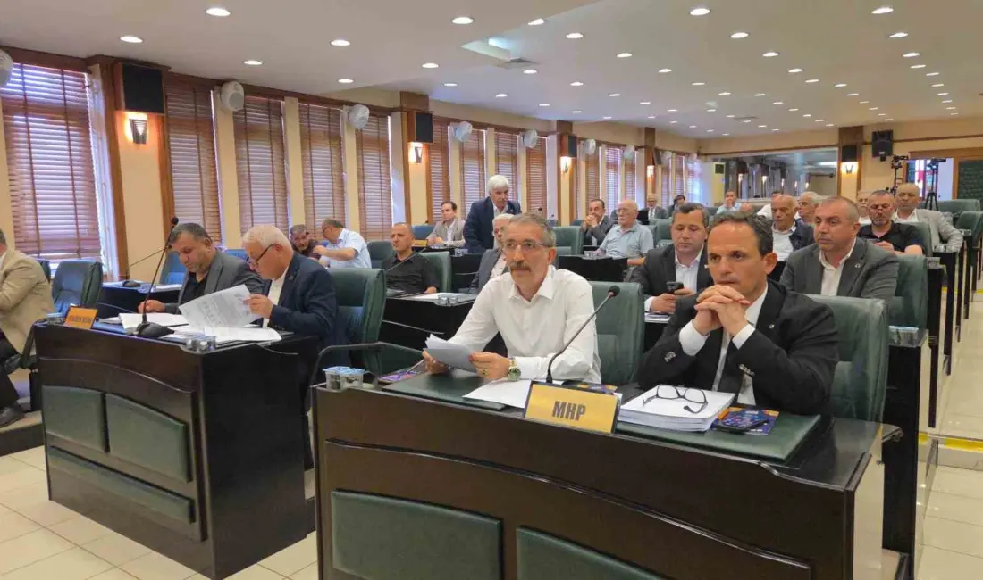 Samsun Büyükşehir Belediye Meclisi Haziran ayı oturumunda ele alınan 36