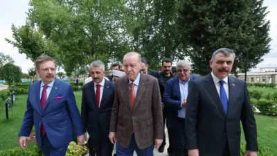 Cumhurbaşkanı Recep Tayyip Erdoğan, “Muhalefetin koltuk kavgalarıyla boşa hrcayacak tek