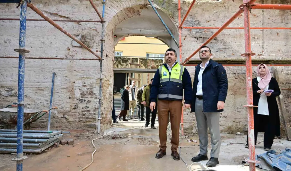 Bursa’da Yıldırım Belediyesi, Kurtoğlu Mahallesi’nde yer alan tescilli kilise yapısını