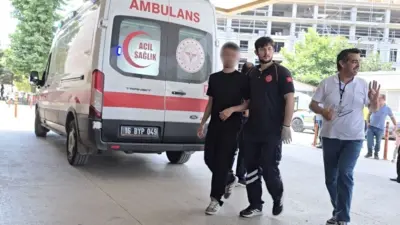 Bursa’nın İnegöl ilçesinde Yükseköğretim Kurumları Sınavı’nın (YKS) ilk oturumu olan