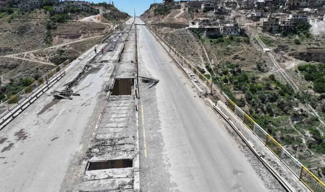 Suriye’nin kuzeyi ile güneyini birbirine bağlayan ve savaş döneminde ağır