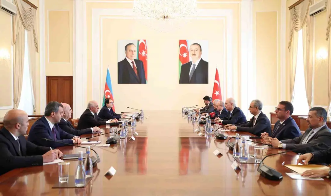 Türkiye Büyük Millet Meclisi (TBMM) Başkanı Numan Kurtulmuş, Bakü’de Azerbaycan