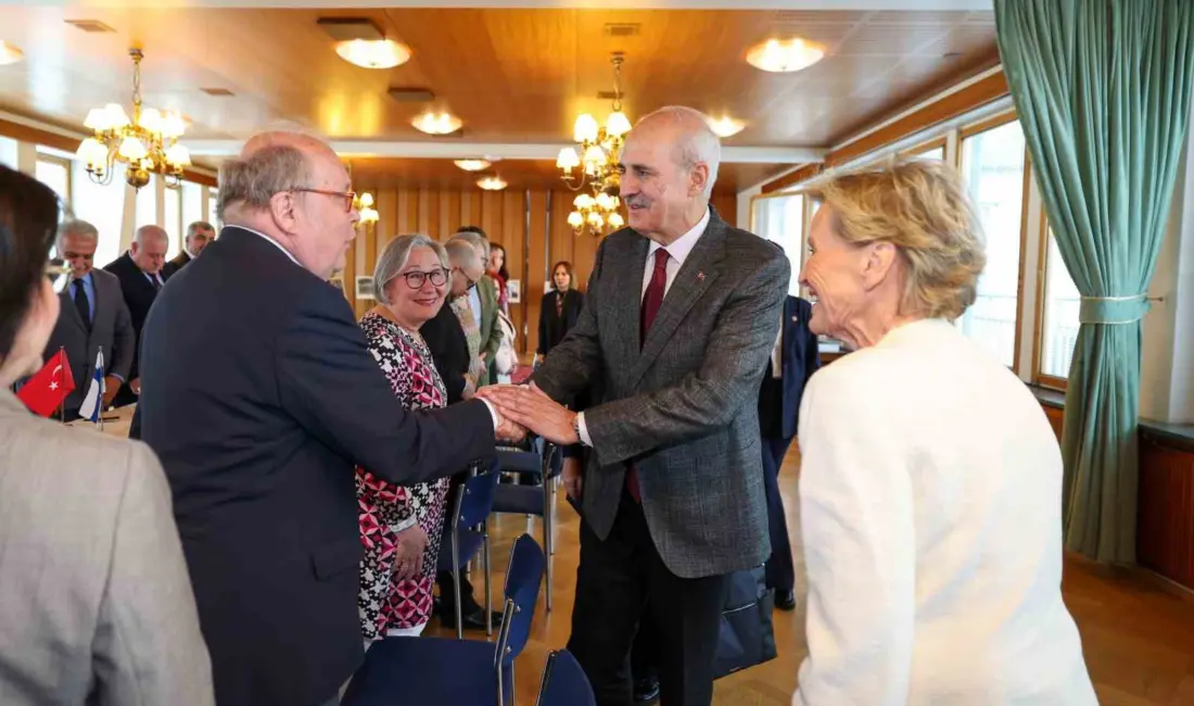 TBMM Başkanı Numan Kurtulmuş, Finlandiya’nın başkenti Helsinki’de Finlandiya İslam Cemaatini