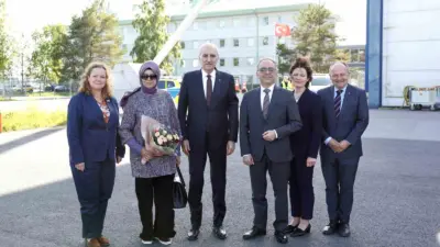 Türkiye Büyük Millet Meclisi (TBMM) Başkanı Numan Kurtulmuş, resmi temasları